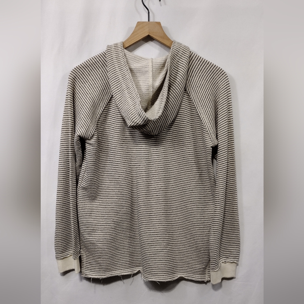 NWT Blue 84 Striped Texas Hoodie Womens L Gray Red Retro Y2K Sporty Outdoor - Picture 5 of 9